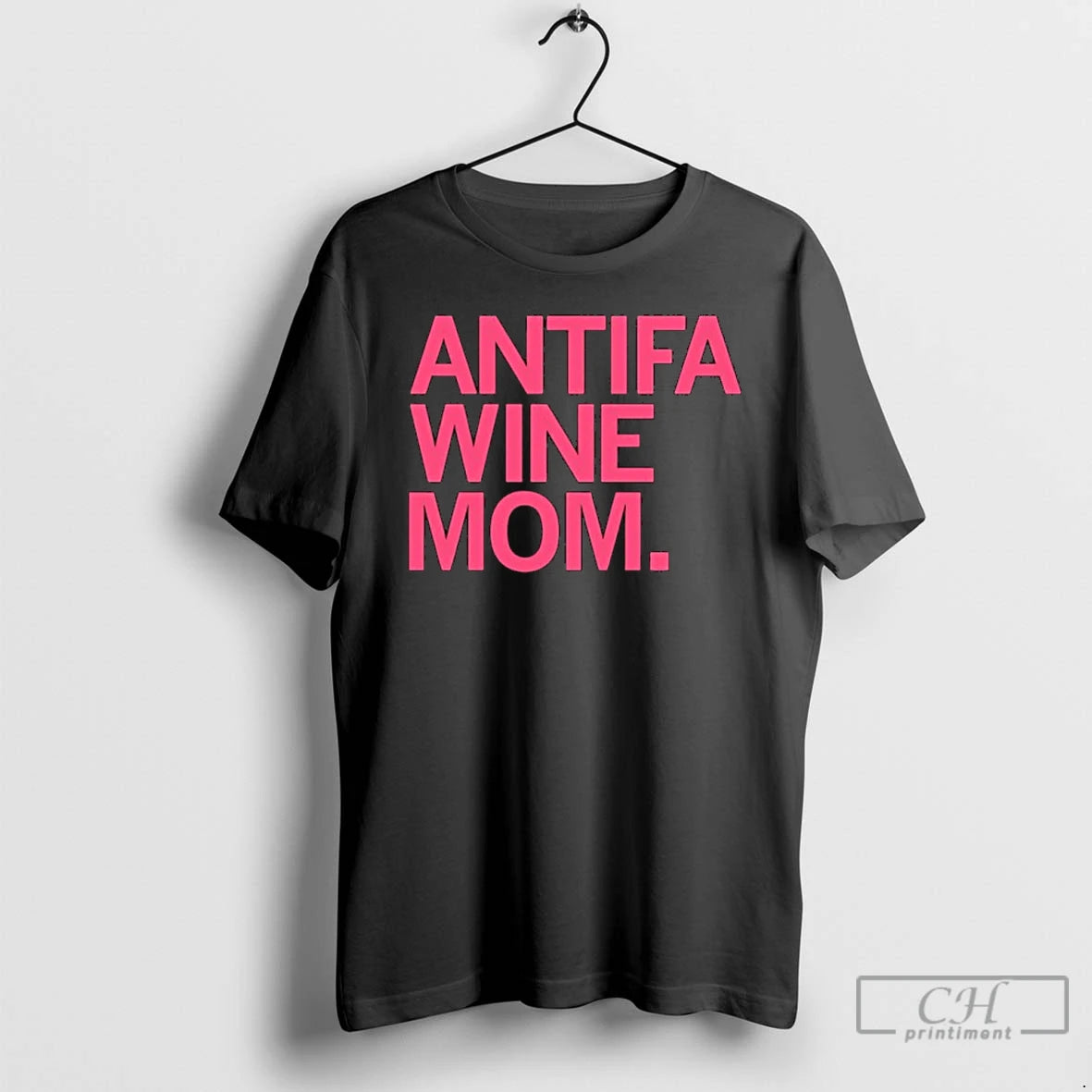 Premium Antifa Wine Mom