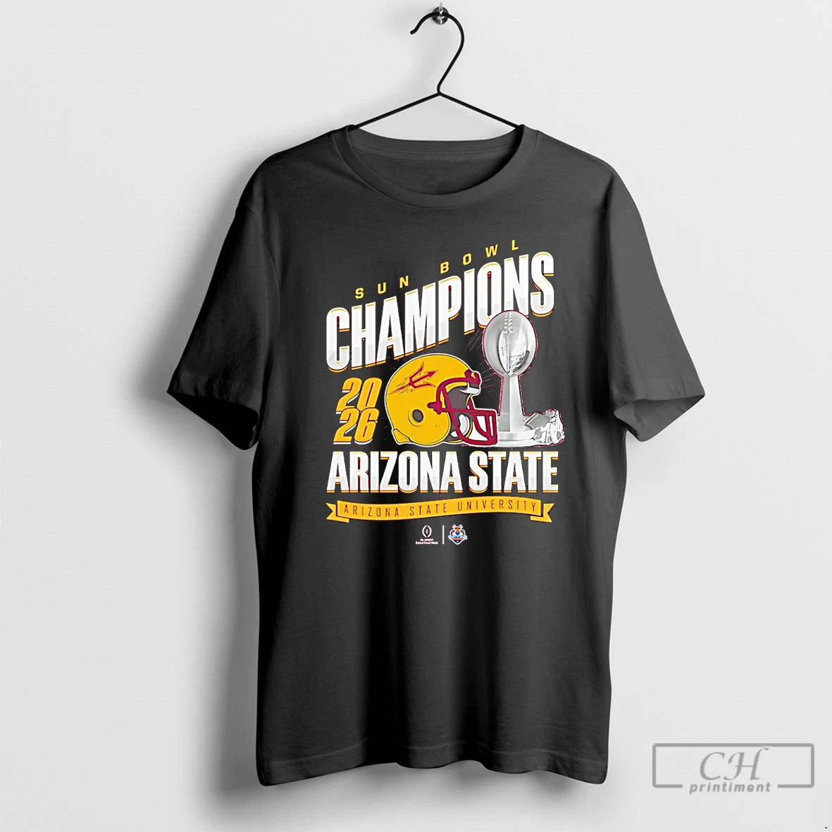 Premium Arizona State Sun Devils Sun Bowl Champions 25 Trophy