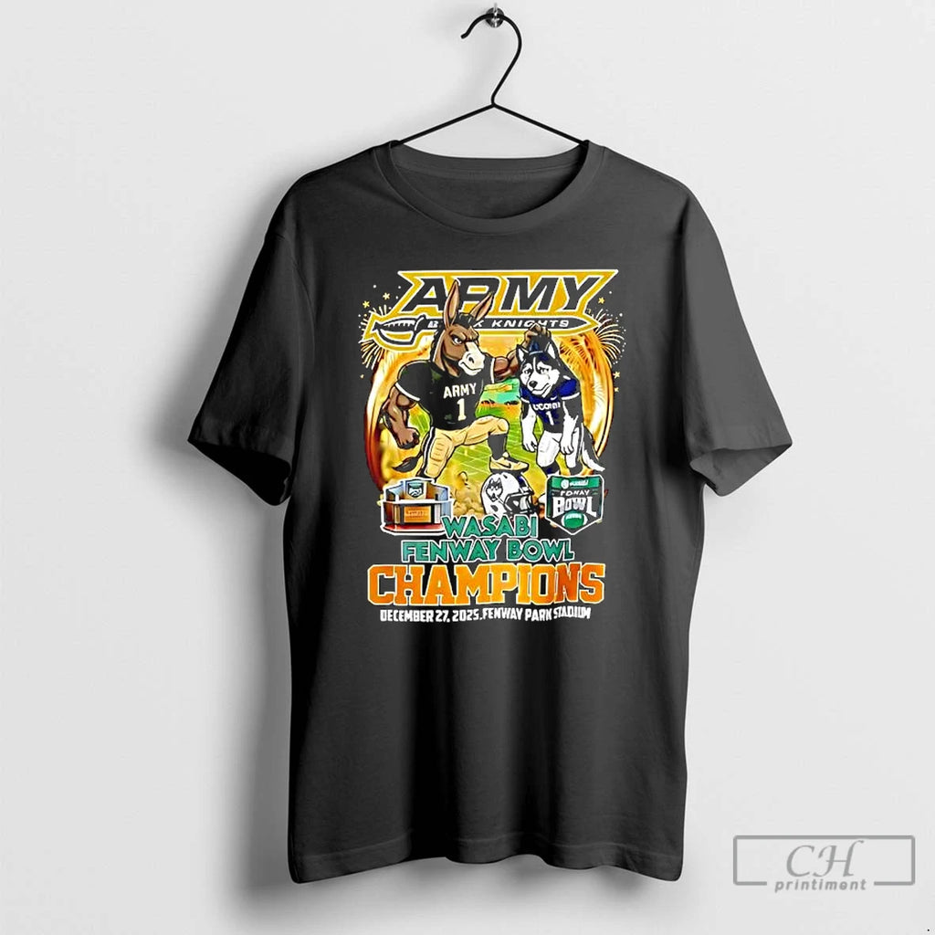 Premium Army Vs Uconn Fenway Bowl Champions Graphic