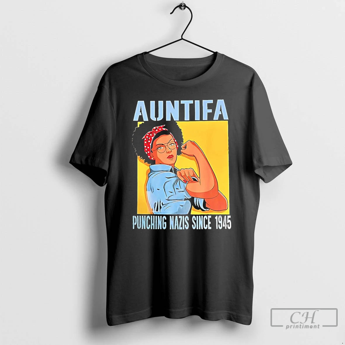 Premium Auntifa Punching Nazis Since 1945