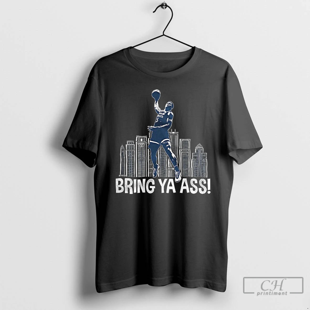 Premium Bring Ya Ass Anthony Edwards Minnesota Timberwolves Basketball 2025