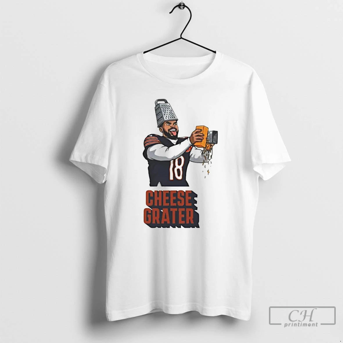 Premium Caleb Williams Cheese Grater Funny Chicago Football