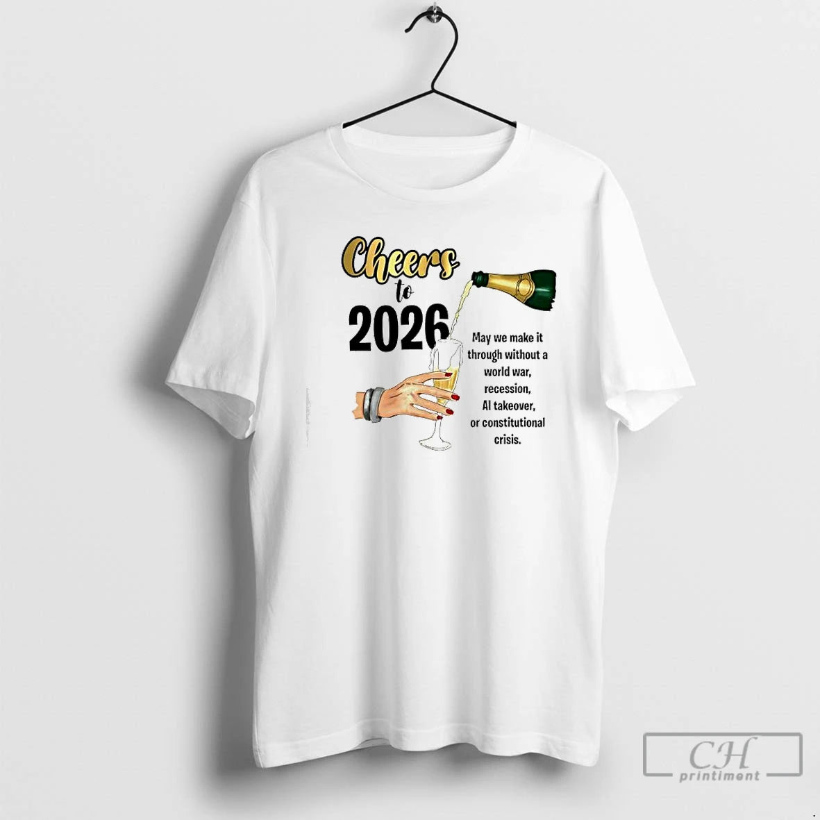 Premium Cheers To 2026 May We Make It