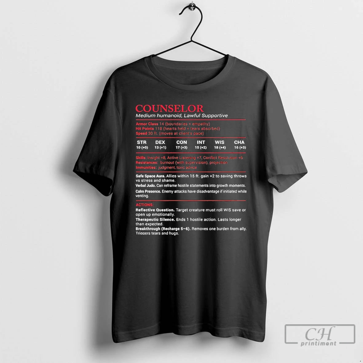 Premium Counselor Medium Humanoid Lawful Supportive