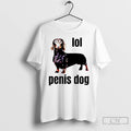 Premium Dachshund Lol Penis Dog
