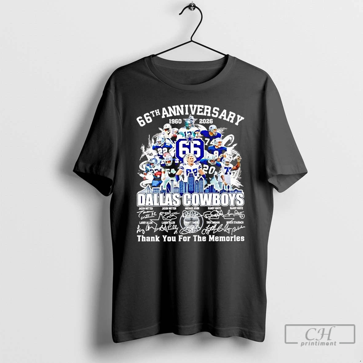Premium Dallas Cowboys 66th Anniversary 1960 2026 Team Players