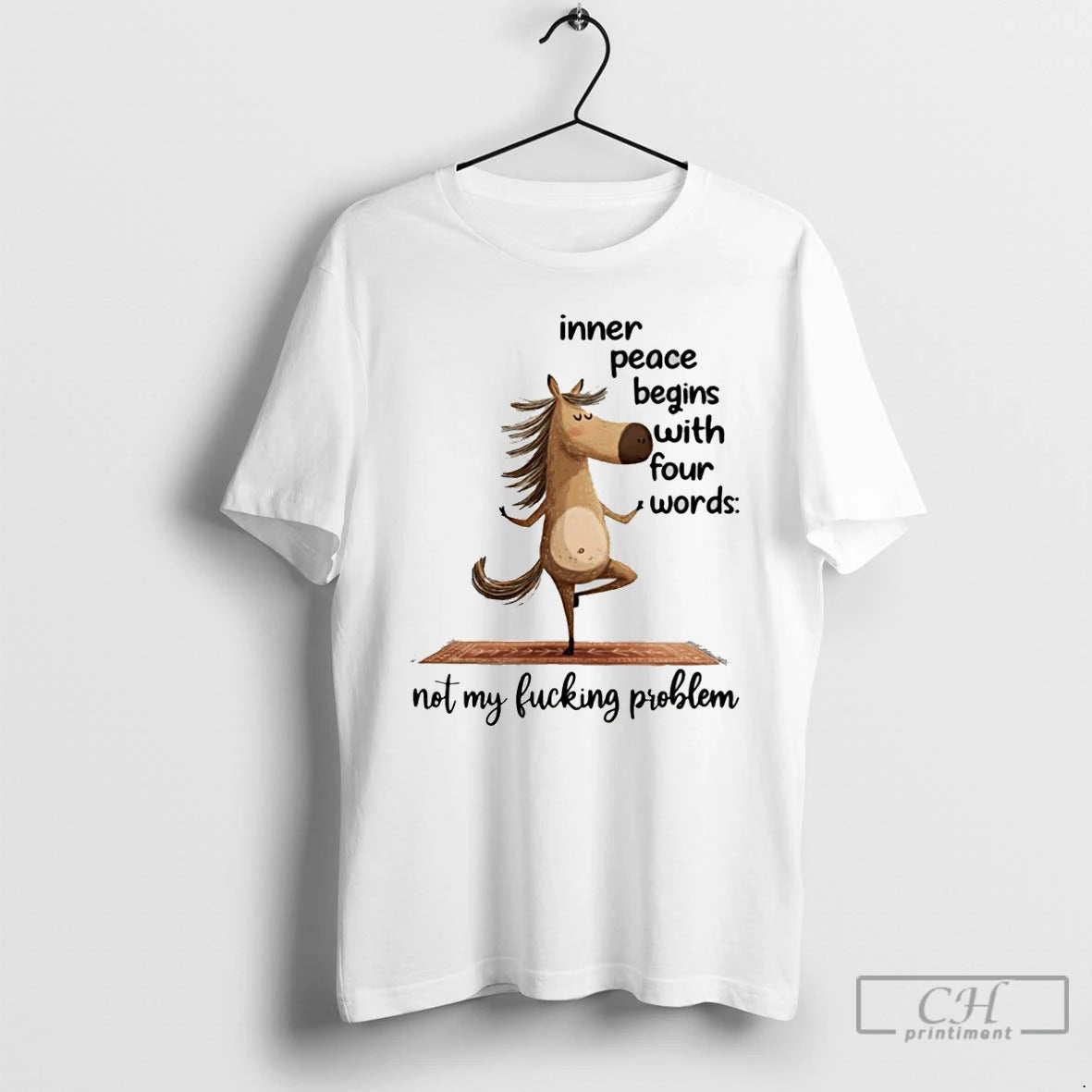 Premium Donkey Inner Peace Begins With Four Words Not My Fucking Problem T Shirts Sweater