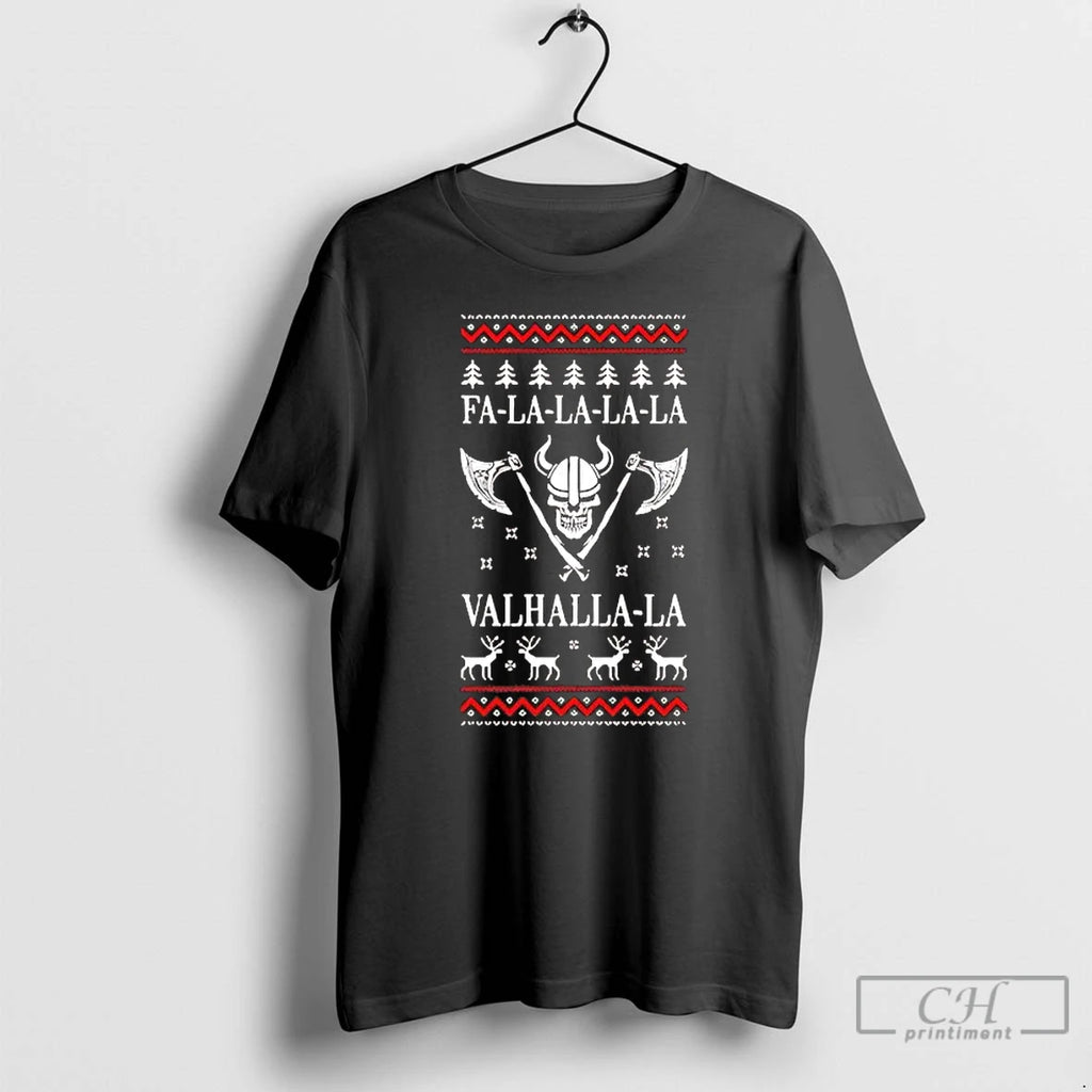 Premium Fa La La La Valhalla La Christmas