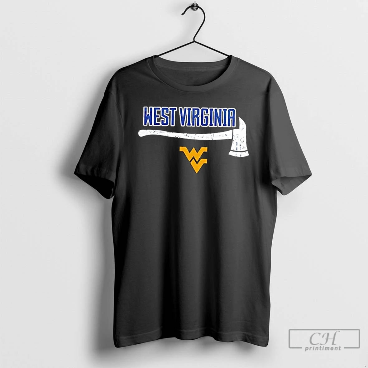 Premium Firefighter Fire Dept Always Ready West Virginia Mountaineers