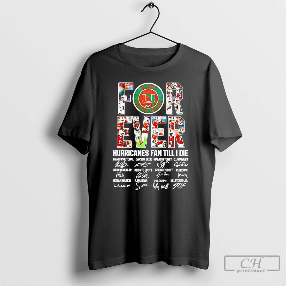 Premium Forever Hurricanes Fan Till I Die 2026 Team Players