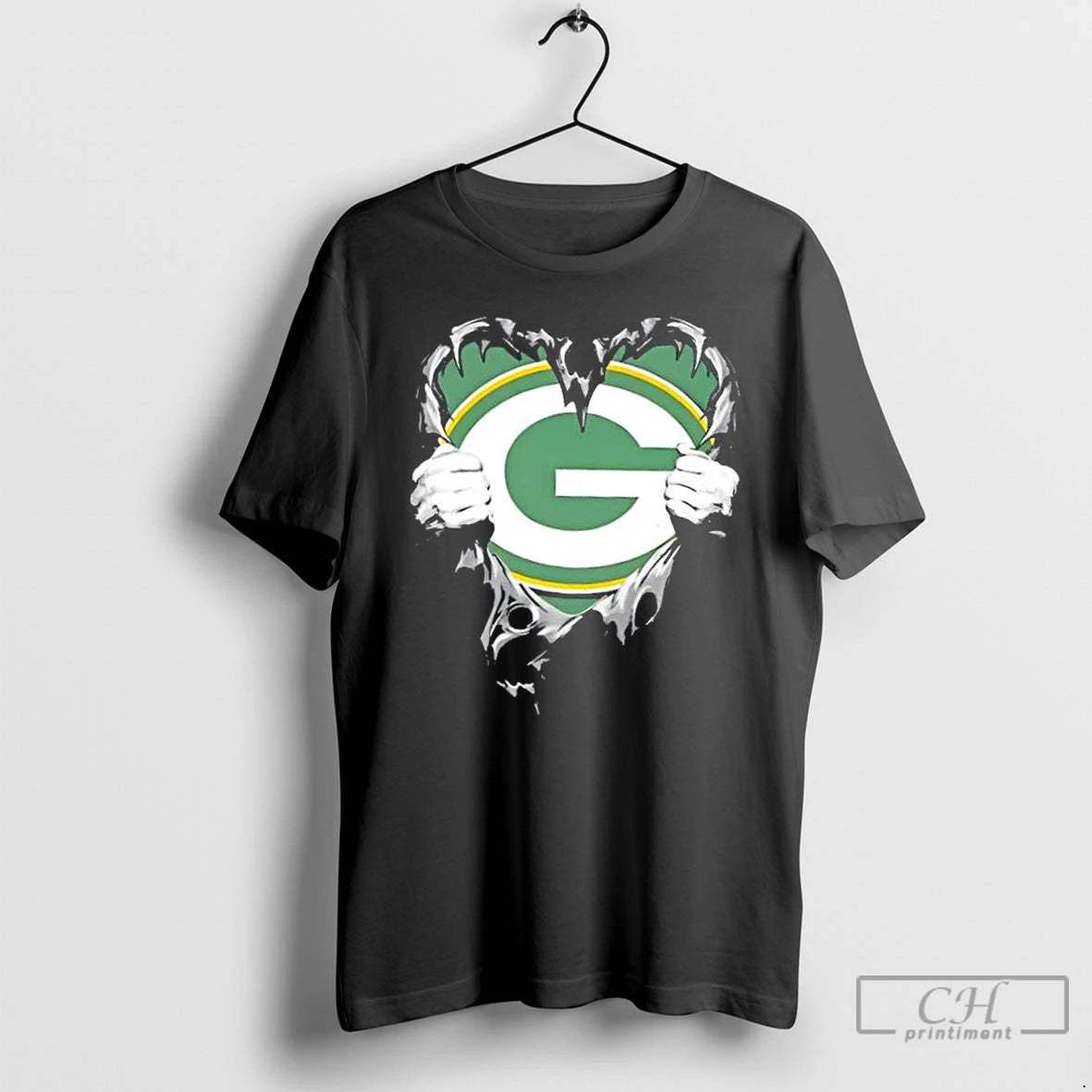 Premium Green Bay Packers Rip The Chest Forever In My Heart