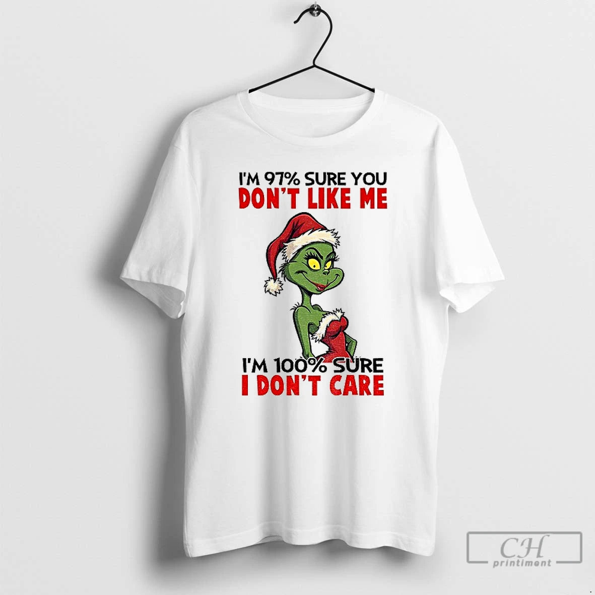 Premium Grinch Santa Im A Bitch Im A Lover Im A Crazy Ass Mother Seriously