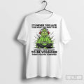 Premium Grinch Its Never Too Late To Be What You Want To Be T Shirts