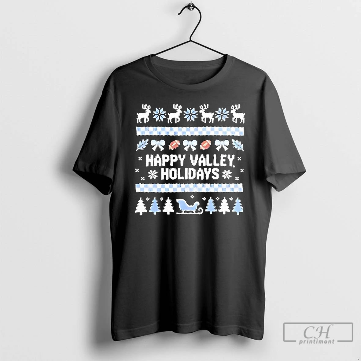 Premium Happy Valley Holidays Christmas Ugly