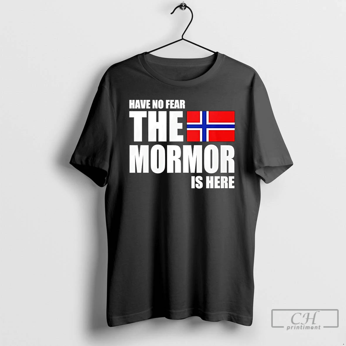 Premium Have No Fear Mormor Norwegian Grandma Is Here Flag