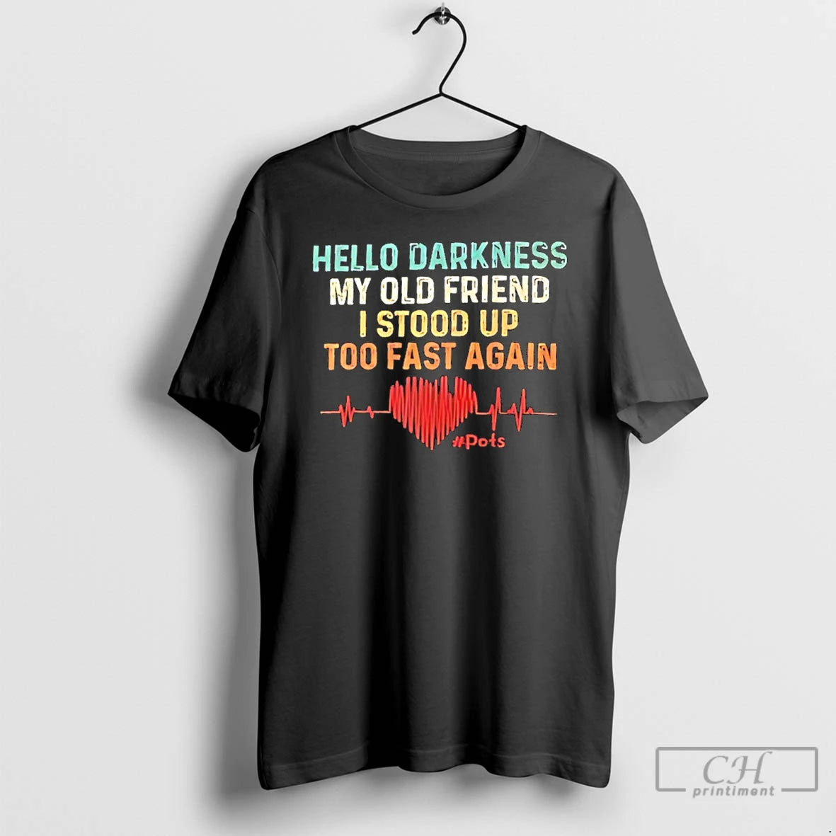 Premium Hello Darkness My Old Friend I Stood Up Too Fast Again T Shirts Sweater