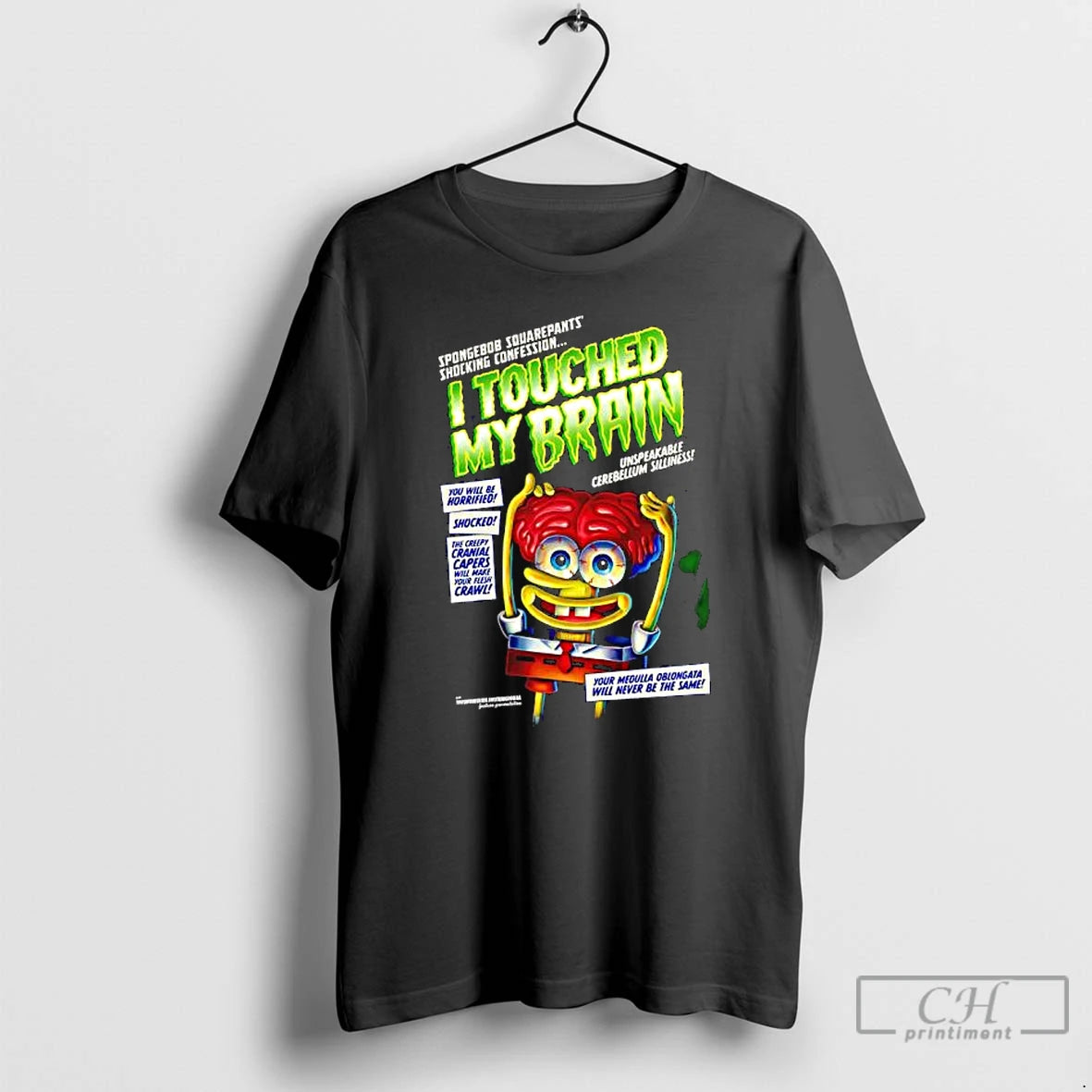 Premium I Touched My Brain Bob Graphic