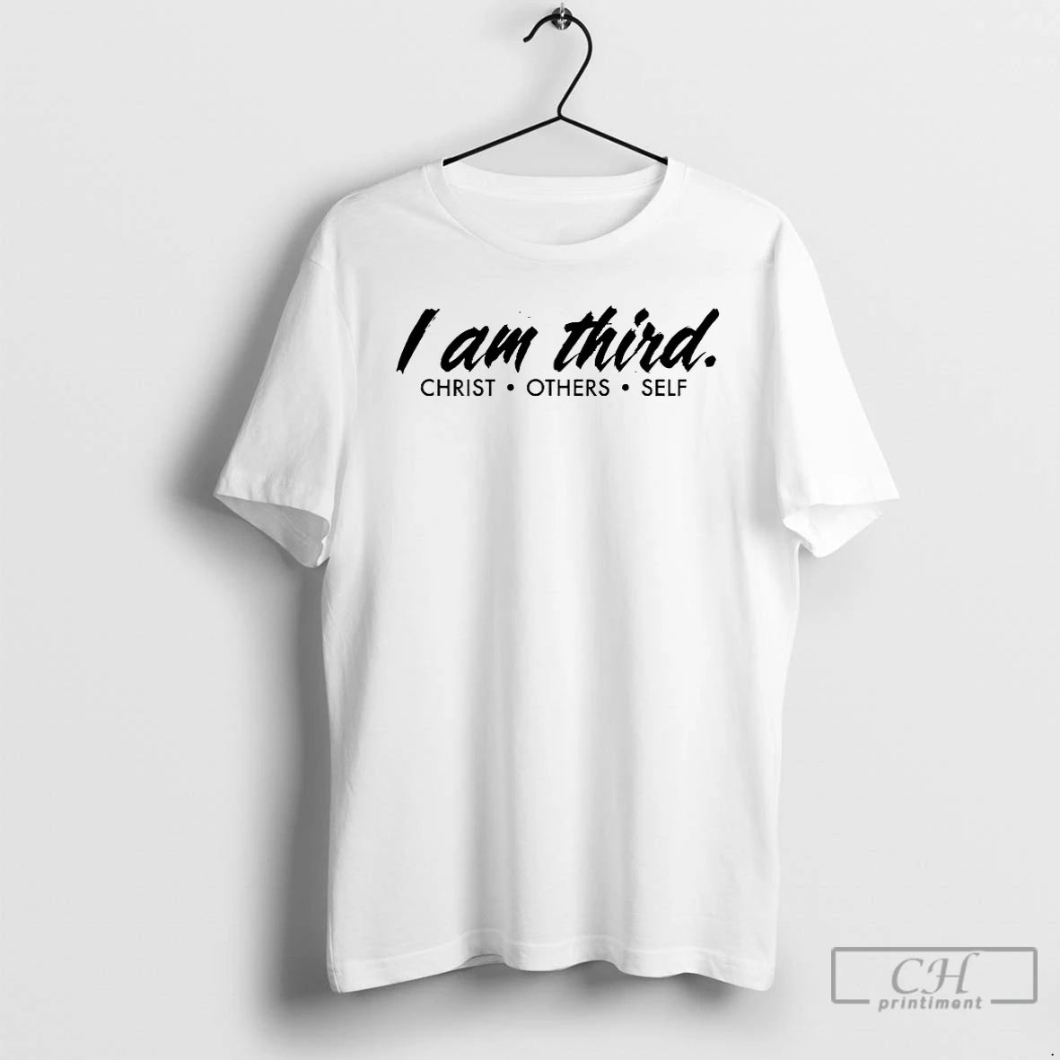 Premium I Am Third Christ Others Self