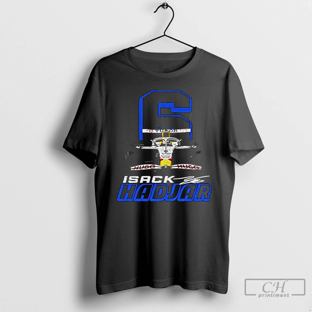 Premium Isack Hadjar Formula One Redbull Racing Signature