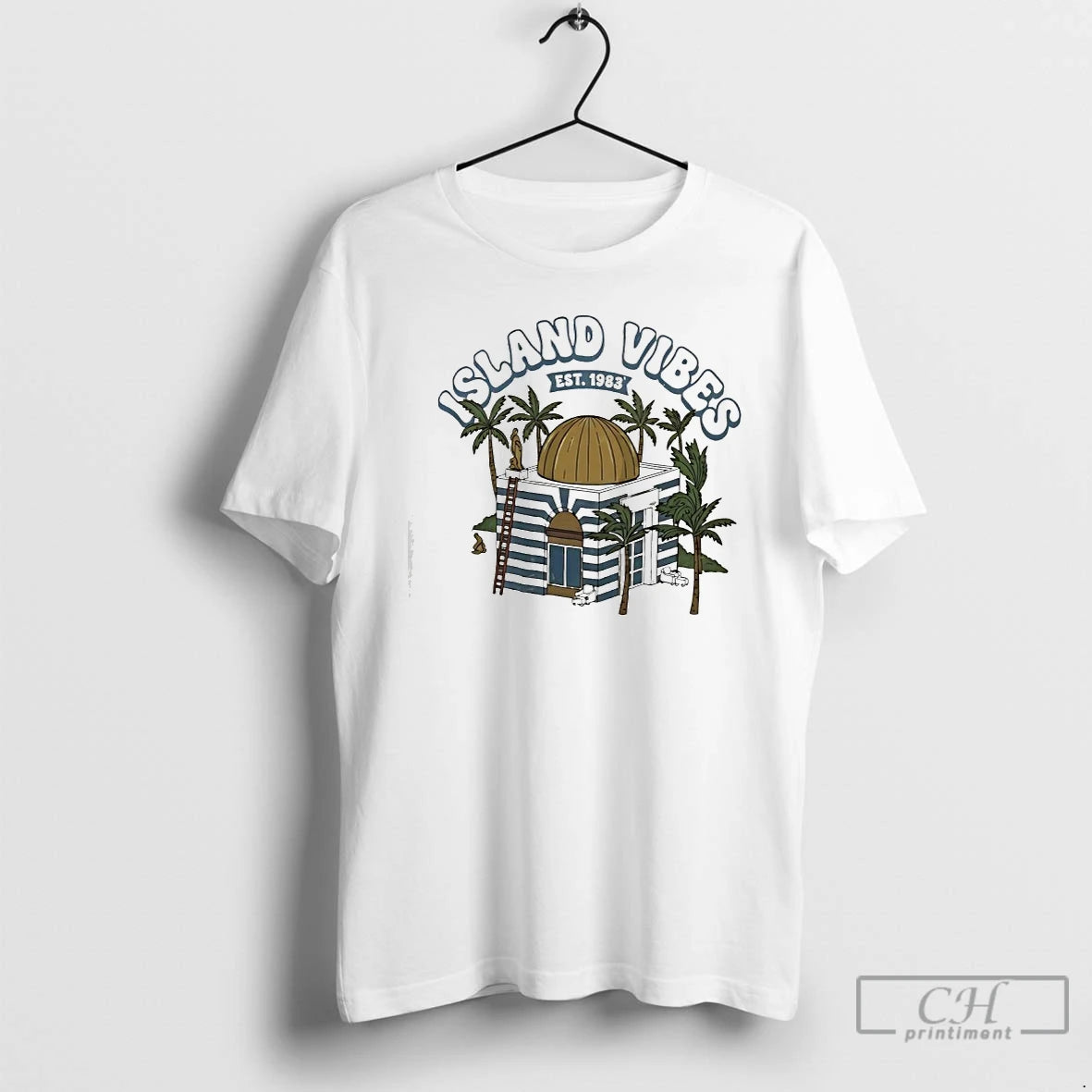 Premium Island Vibes Est 1983 Vintage