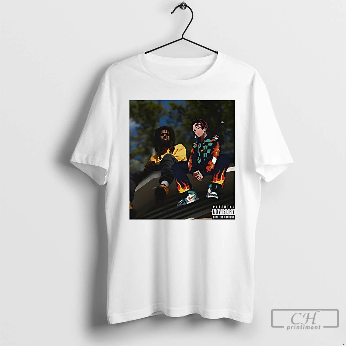 Premium J Cole X Tanjiro Kamado Forest Hills