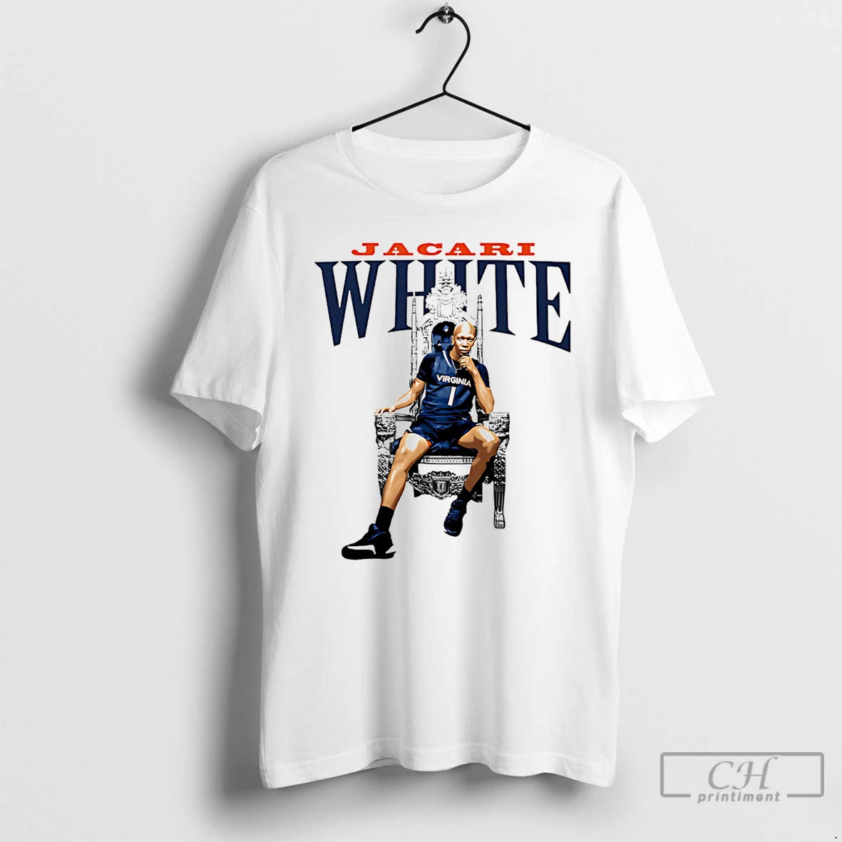 Premium Jacari White Virginia Cavaliers Illustrated
