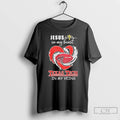 Premium Jesus In My Heart Texas Tech Red Raiders In My Veins Logo Team