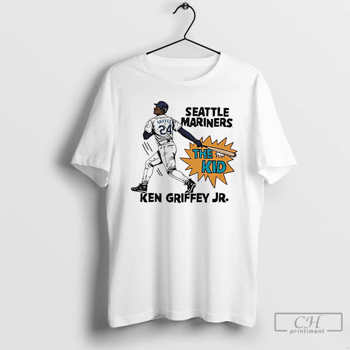 Premium Ken Griffey Jr Seattle Mariners The Kid Graphic