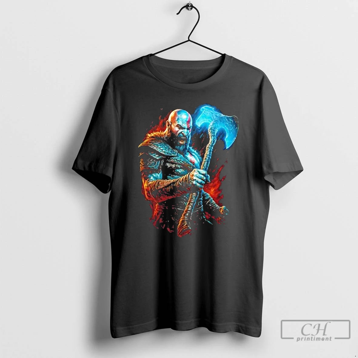 Premium Kratos Leviathan Axe Graphic
