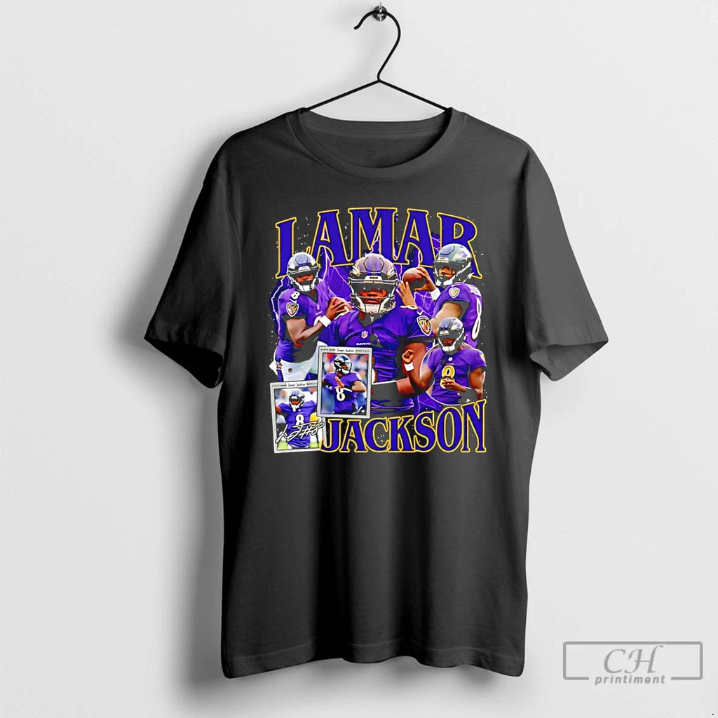Premium Lamar Jackson Baltimore Ravens Vintage 90s 2026
