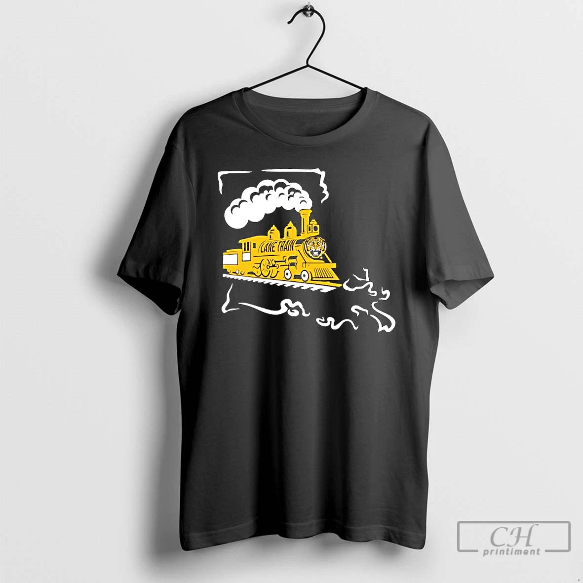 Premium Lane Train Louisiana State University Tigers Graphic