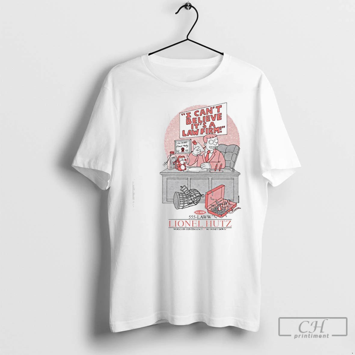 Premium Lionel Hutz The Simpsons I Cant Believe Its A Law Firm T Shirts Sweater