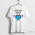 Premium Little Miss Zionist Jew Flag Christmas