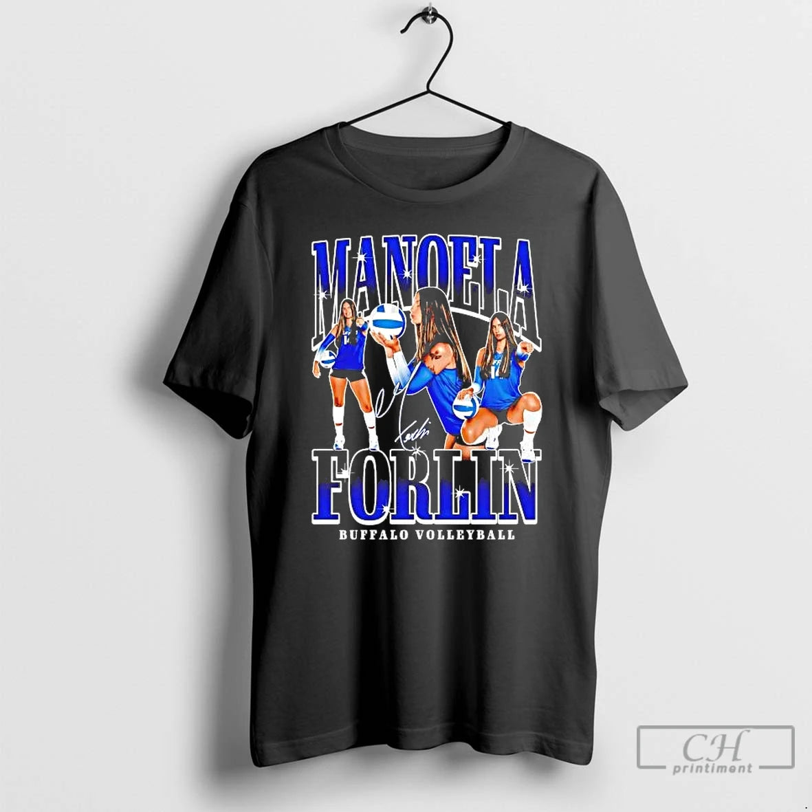 Premium Manoela Forlin 90s Picture Collage Buffalo Volleyball