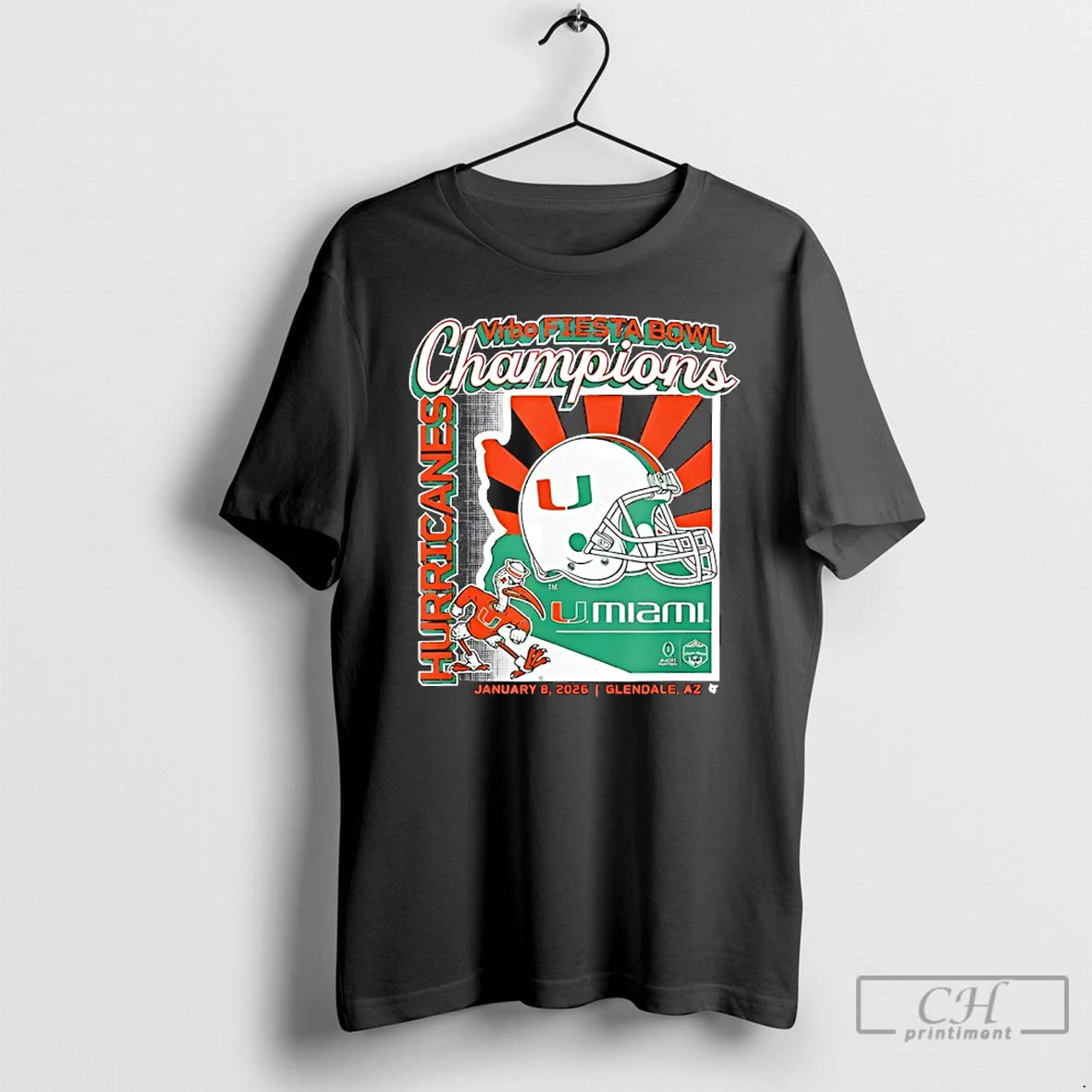 Premium Miami Football Cfp Fiesta Bowl Champions