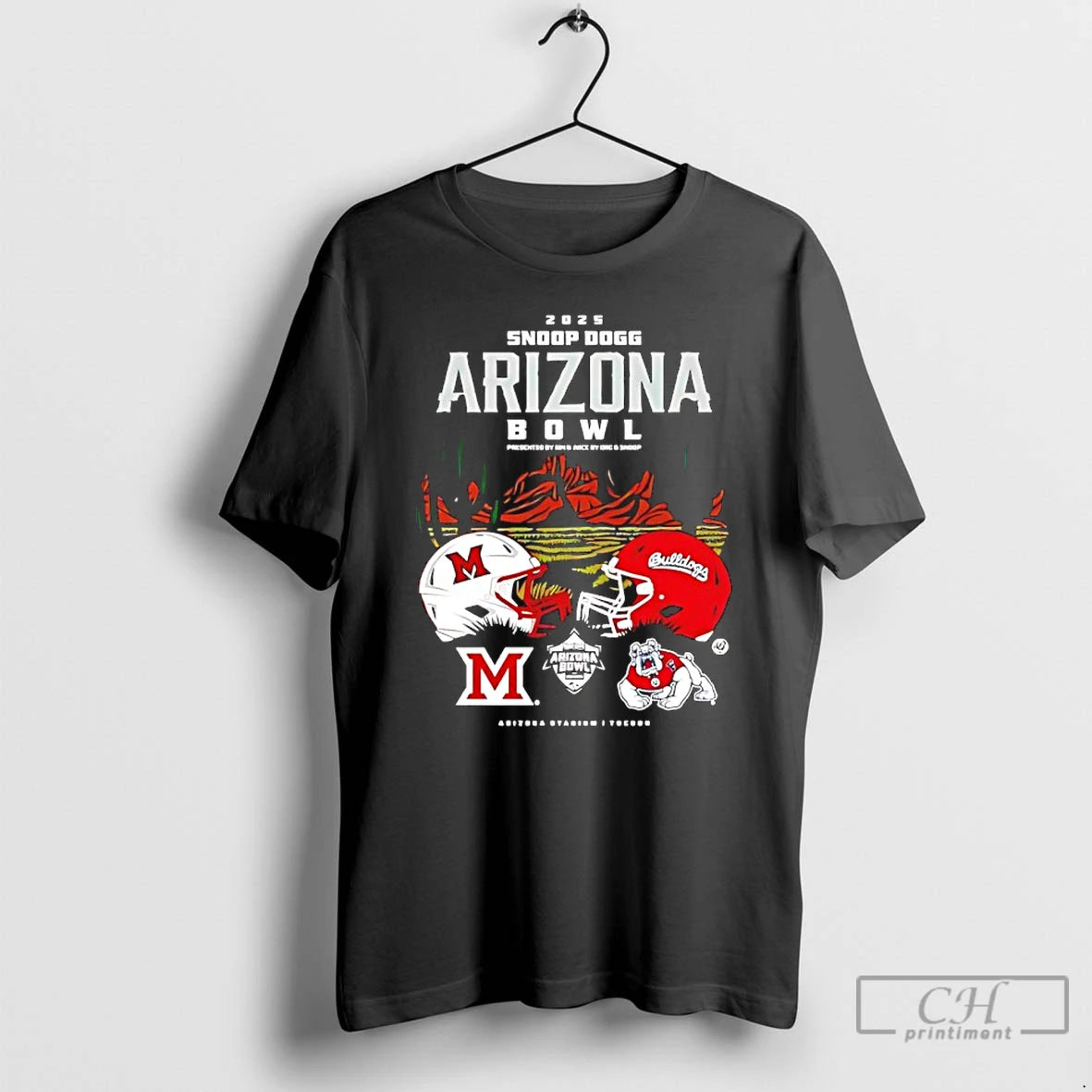Premium Miami Redhawks Vs Fresno State Bulldogs 2025 Snoop Dogg Arizona Bowl Head To Head
