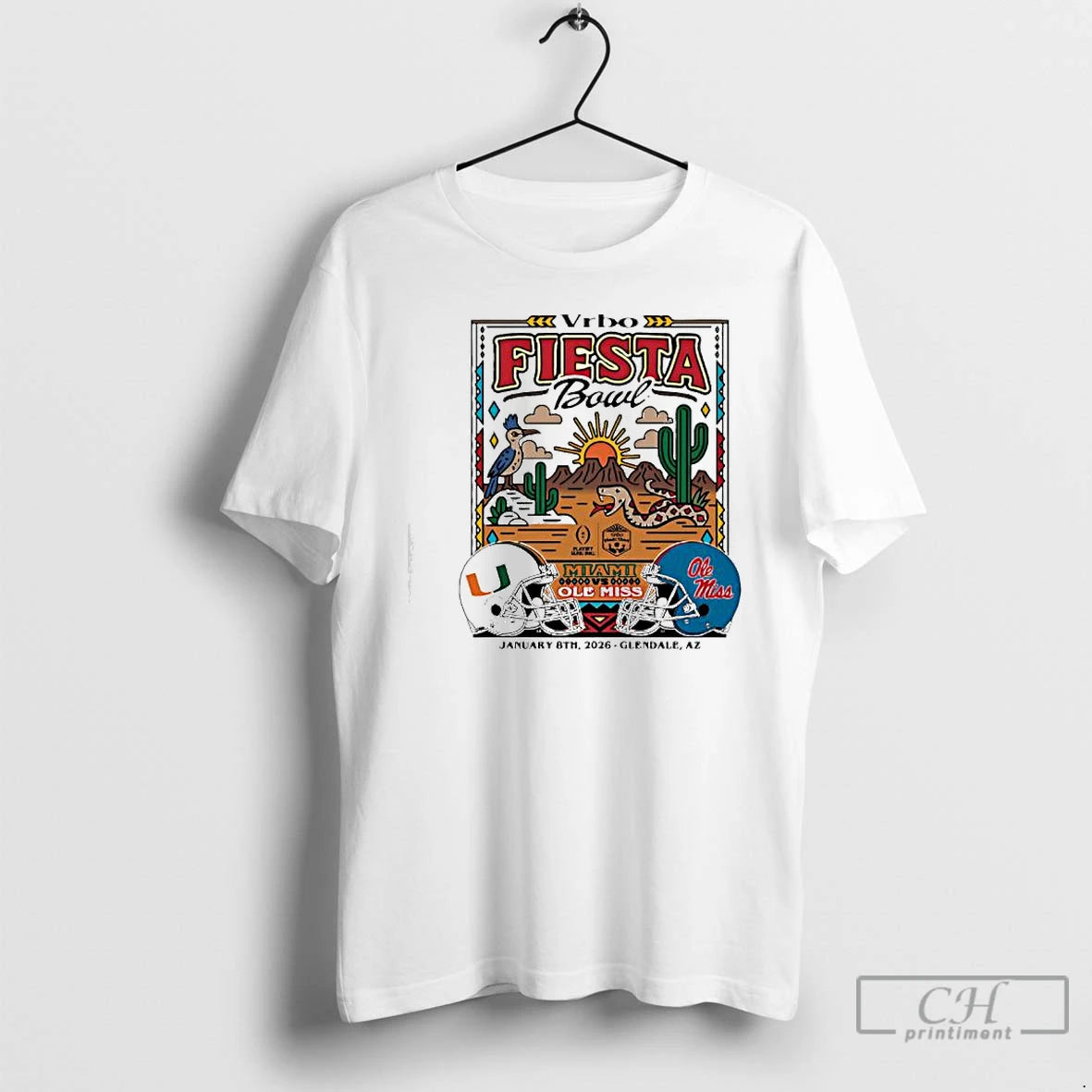 Premium Miami Vs Ole 2026 Vrbo Fiesta Bowl Matchup Desert Dudes