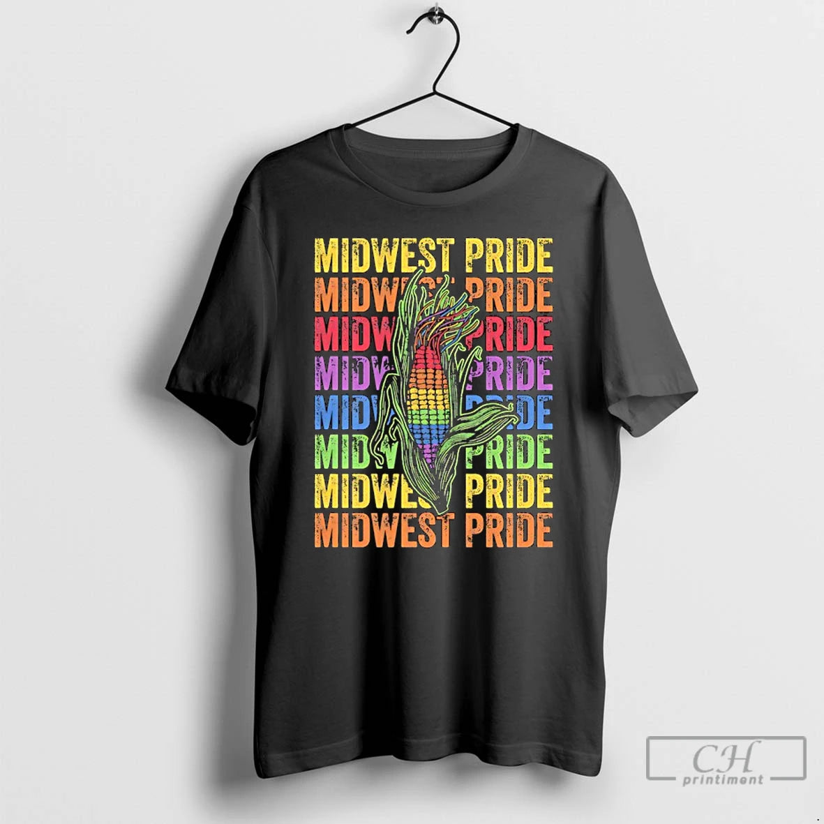 Premium Midwest Pride Lgbt Corn Graphic