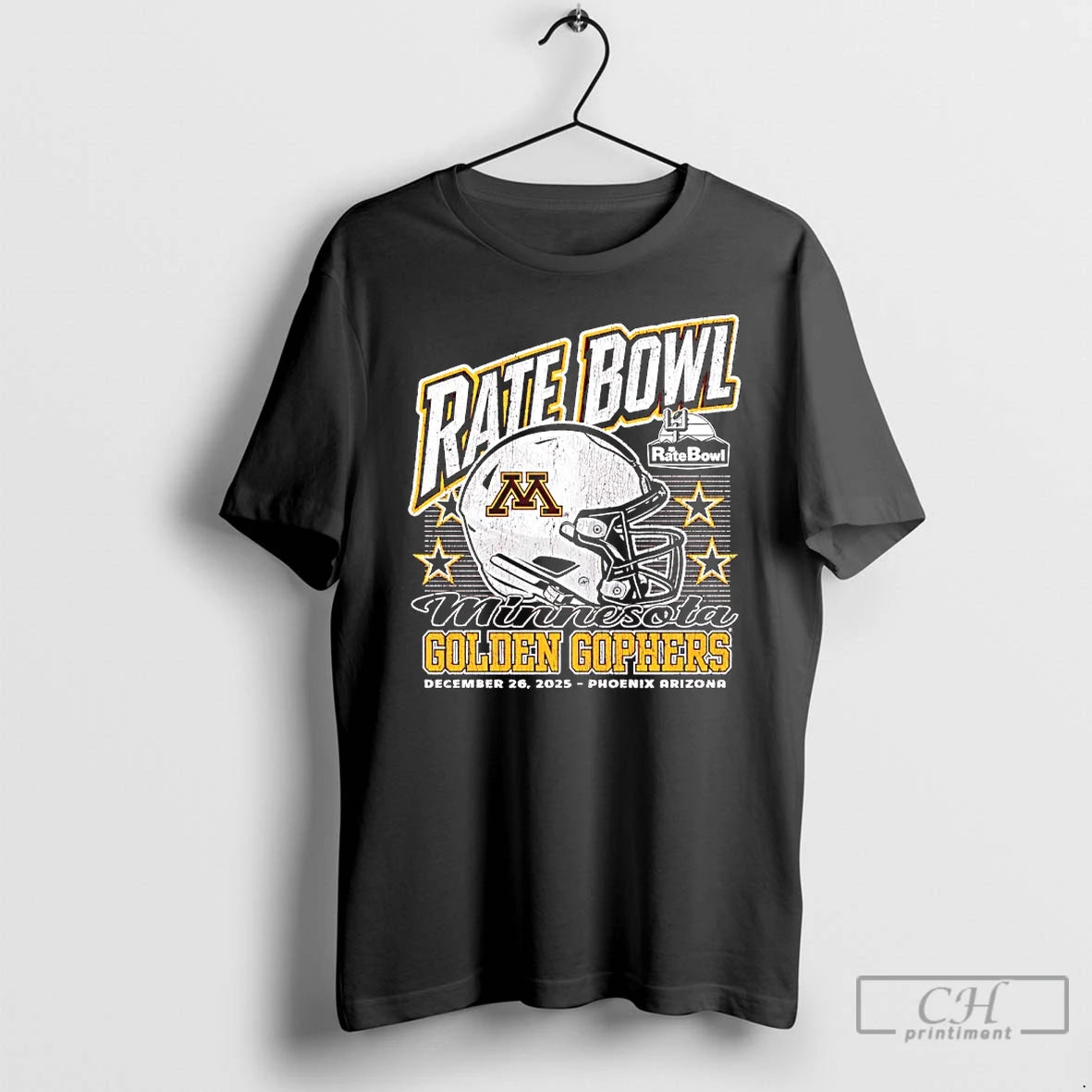 Premium Minnesota Golden Gophers 2025 Rate Bowl Phoenix Arizona