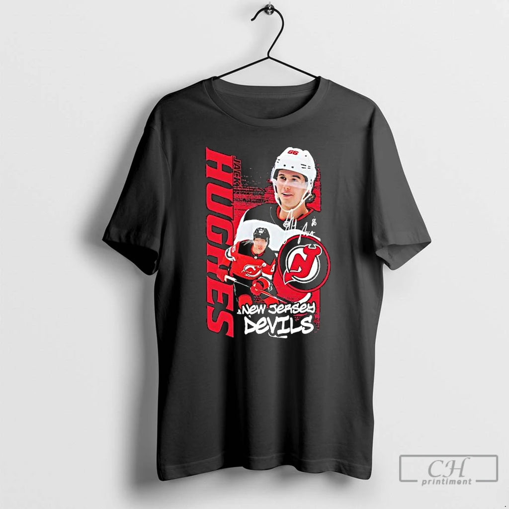 Premium New Jersey Devils Jack Hughes Playmaker Signature