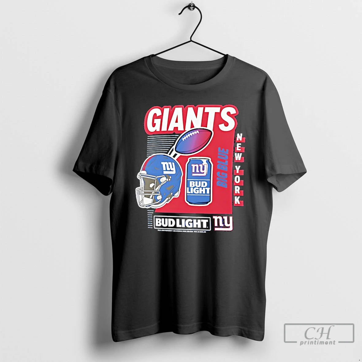 Premium New York Giants Bud Light Big Blue