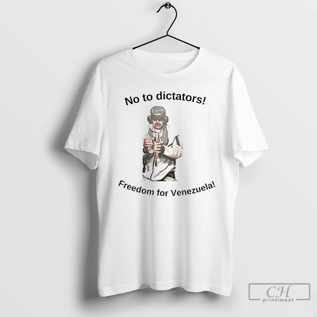 Premium Nicolas Maduro No To Dictators Freedom For Venezuela