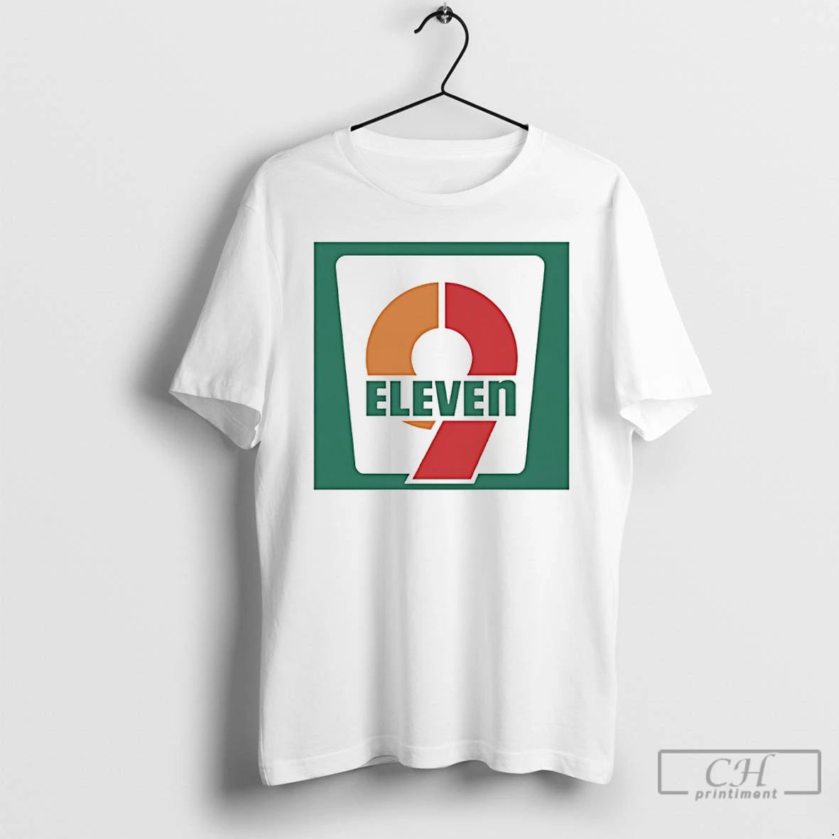 Premium Nine Eleven 7 Eleven Parody Logo
