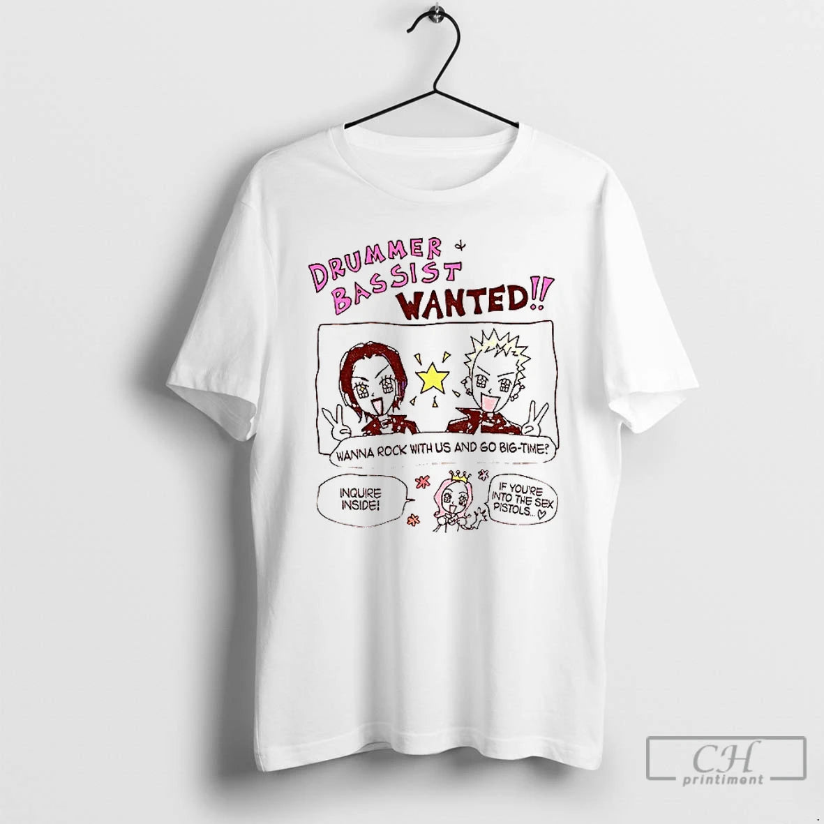 Premium Osaki Manga Drummer Bassist Wanted Wanna Rock With Us And Go Big Time Inquire