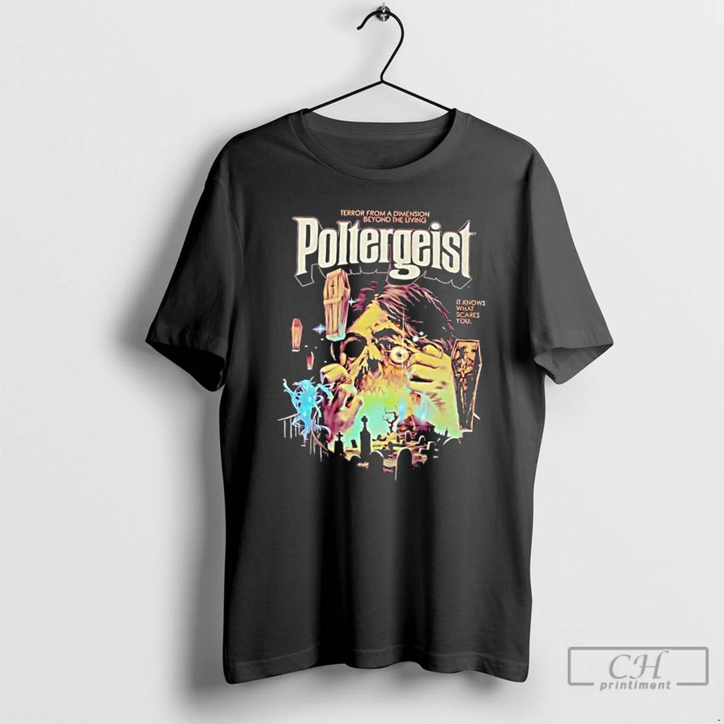 Premium Poltergeist Vintage Horror Graveyard