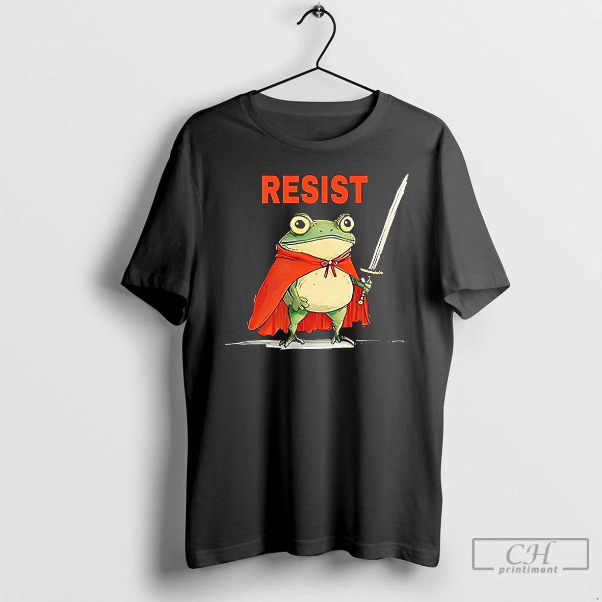 Premium Portland Frog I Stand With Frog Resist