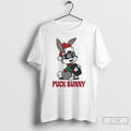 Premium Puck Bunny Hockey Christmas Santa