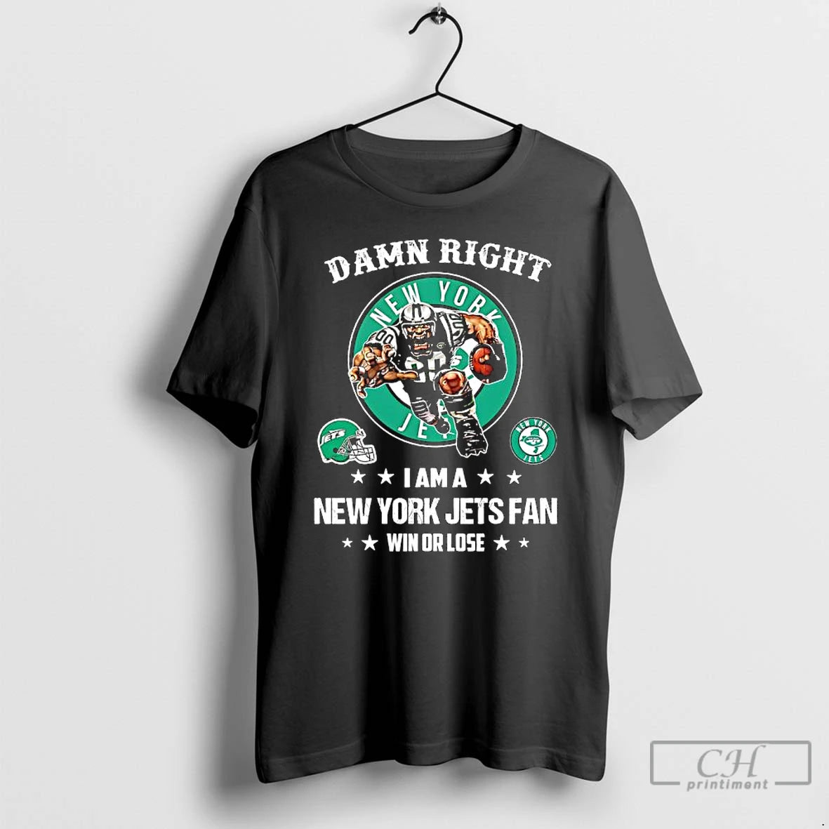 Premium Right I Am A New York Jets Fan Win Or Lose Merchandise T Shirts