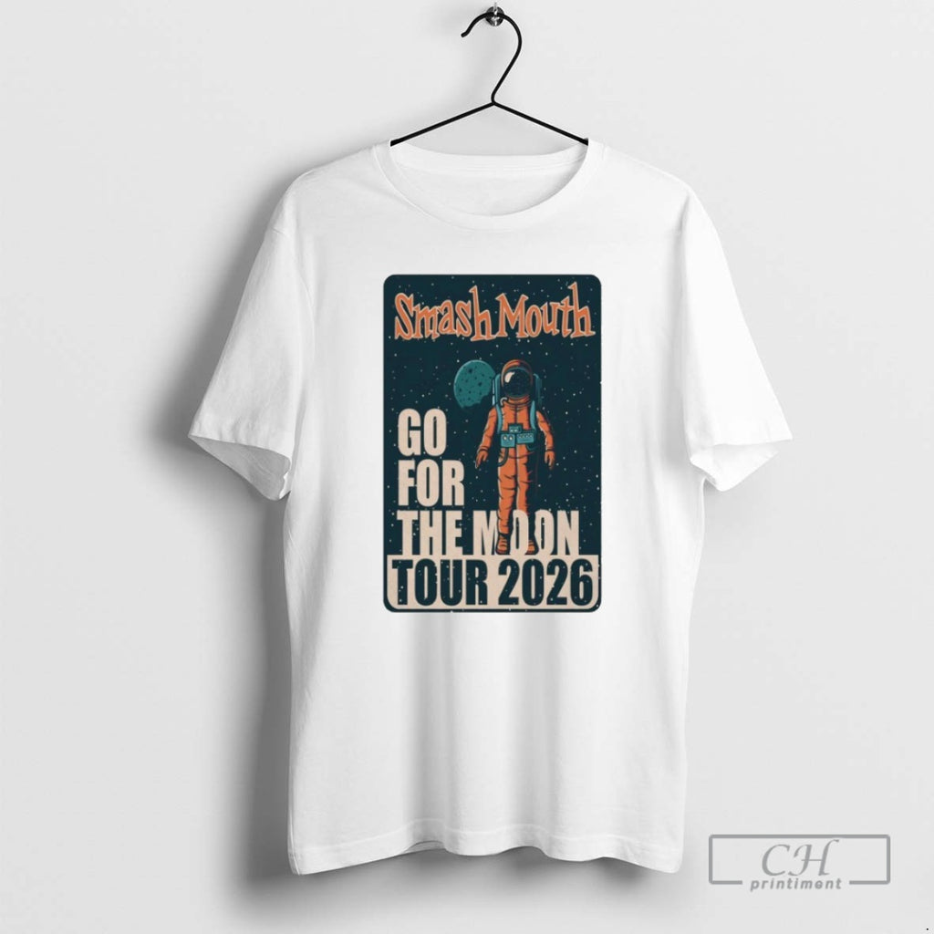 Premium Smash Mouth Go For The Moon Tour 2026 Astronaut Shirt Sweater