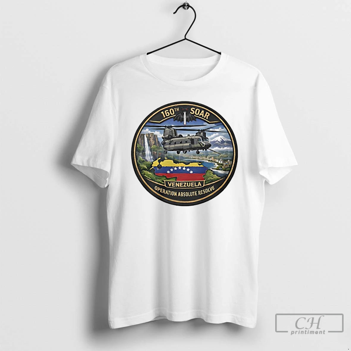 Premium Soar 160th Venezuela Operation Absolute Resolve Logo